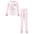 thumbnail image 1 of Hudson Baby Girl Cotton Pajama Set, Llama, 7 Years, 1 of 3