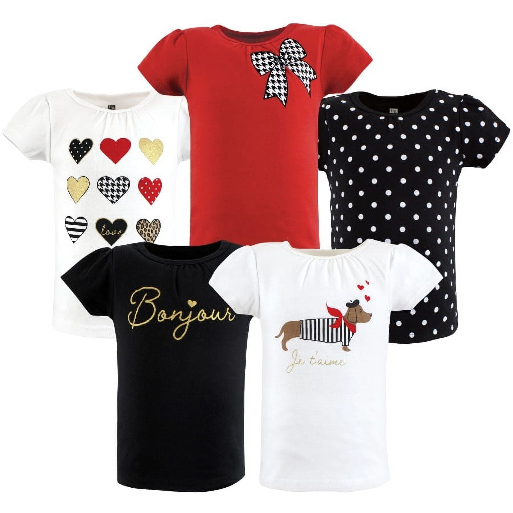 Aime Baby Girl Print Undershirt Aime Baby Girl Print Undershirt