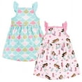 thumbnail image 1 of Hudson Baby Baby Girls Cotton Dresses, Mermaid Princess, 3 Toddler, 1 of 4