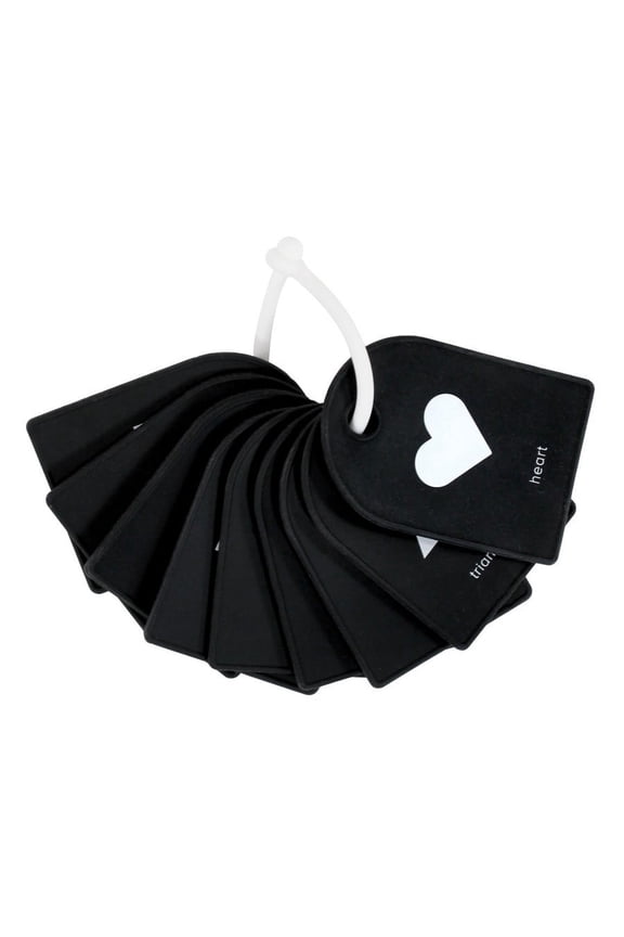 High Contrast Flash Cards, Black White, One Size