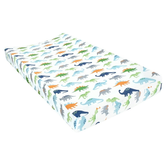 Hudson Baby Infant Boy Changing Pad Cover, Dinosaurs, One Size