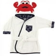 thumbnail image 1 of Hudson Baby Infant Boy Cotton Animal Face Bathrobe, Mr. Crab, 0-9 Months, 1 of 2