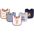 thumbnail image 1 of Hudson Baby Infant Boy Cotton Bibs, Pizza Slice Of Heaven, One Size, 1 of 2