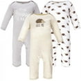 thumbnail image 1 of Hudson Baby Infant Boy Cotton Coveralls, Hedgehog, 3-6 Months, 1 of 5