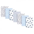thumbnail image 1 of Hudson Baby Infant Boy Cotton Flannel Burp Cloths 7pk, Narwhal, One Size, 1 of 1