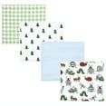 thumbnail image 1 of Hudson Baby Infant Boy Cotton Flannel Receiving Blankets, Bugs, One Size, 1 of 6
