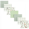 thumbnail image 1 of Hudson Baby Infant Boy Cotton Flannel Receiving Blankets Bundle, Forest Animals, One Size, 1 of 3