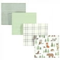 thumbnail image 1 of Hudson Baby Infant Boy Cotton Flannel Receiving Blankets, Forest Animals, One Size, 1 of 3