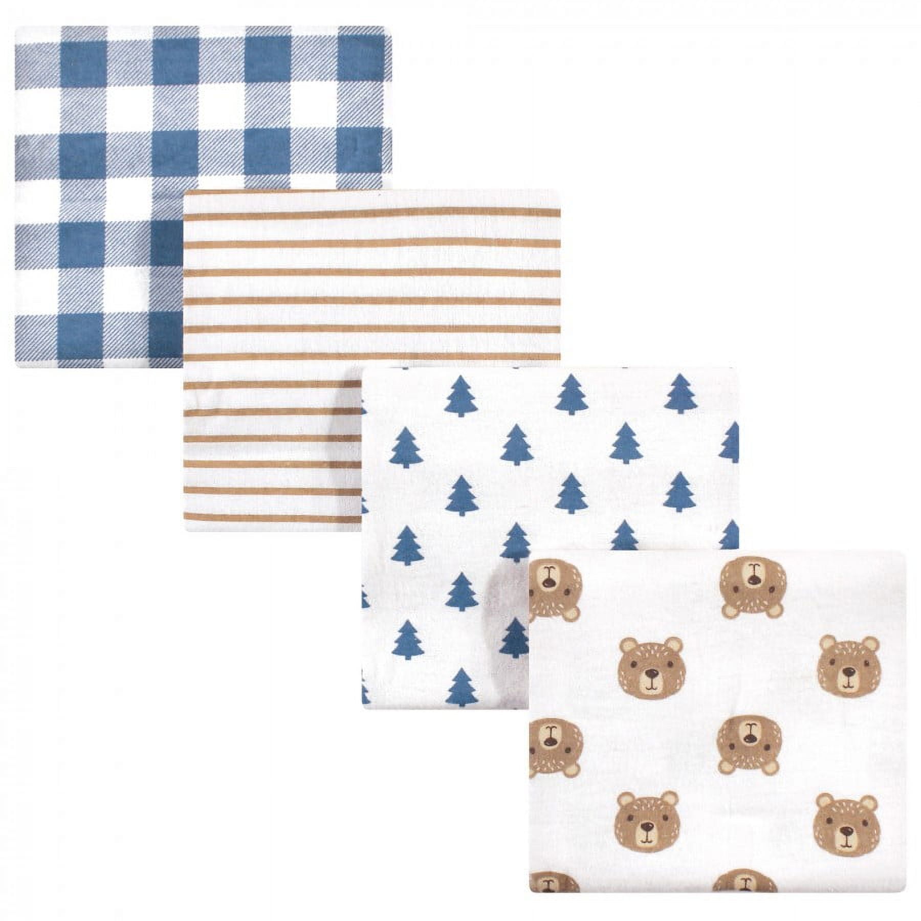 Hudson Baby Infant Cotton Flannel Receiving Blankets Bee One Size Walmart