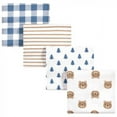 thumbnail image 1 of Hudson Baby Infant Boy Cotton Flannel Receiving Blankets, Little Bear, One Size, 1 of 2
