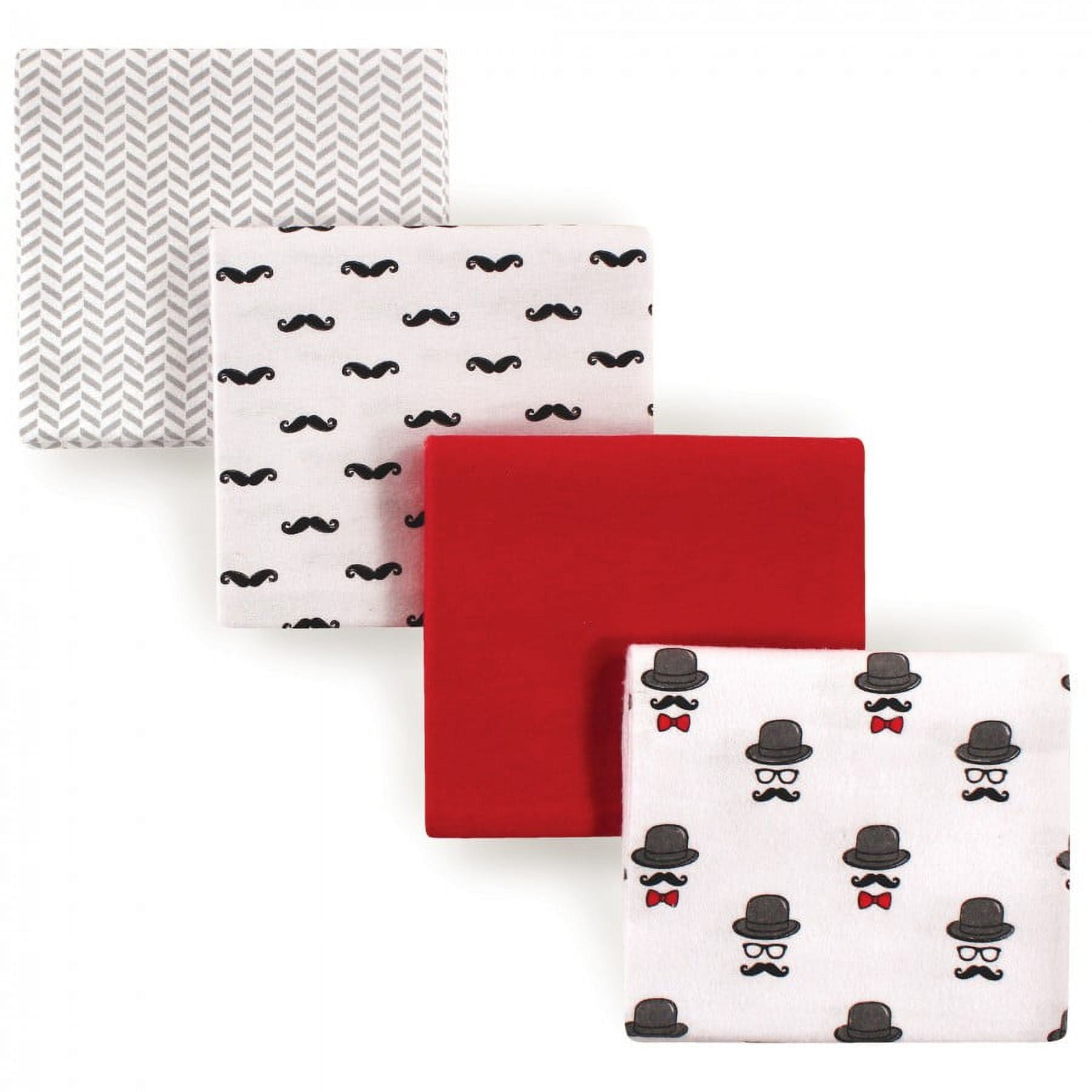 Hudson Baby Unisex Baby Cotton Flannel Receiving Blankets