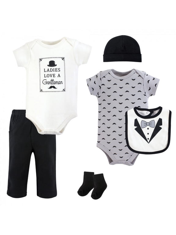 Infant Boy Cotton Layette Set, Ladies Love, 9-12 Months