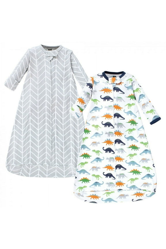 Infant Boy Cotton Long-Sleeve Wearable Sleeping Bag, Sack, Blanket, Dinosaurs, 0-3 Months