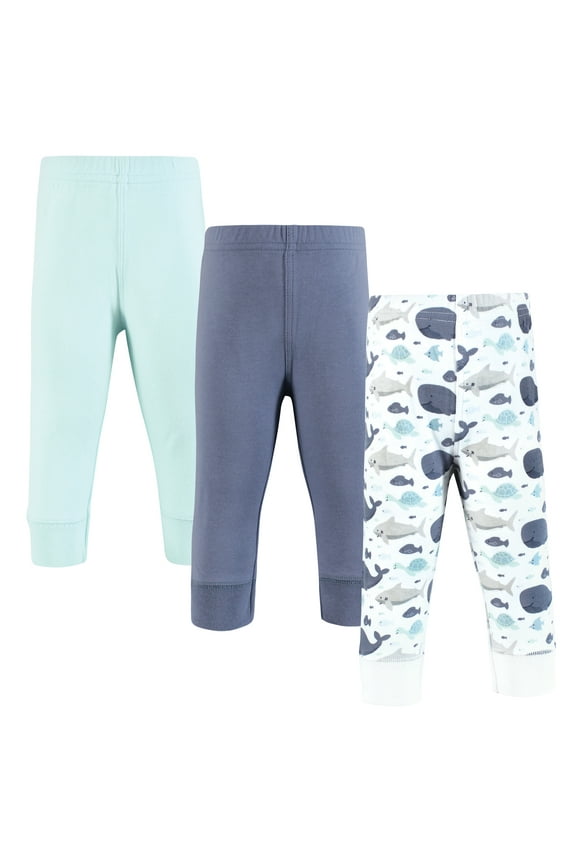 Infant Boy Cotton Pants and Leggings, Sea Friends, 5T