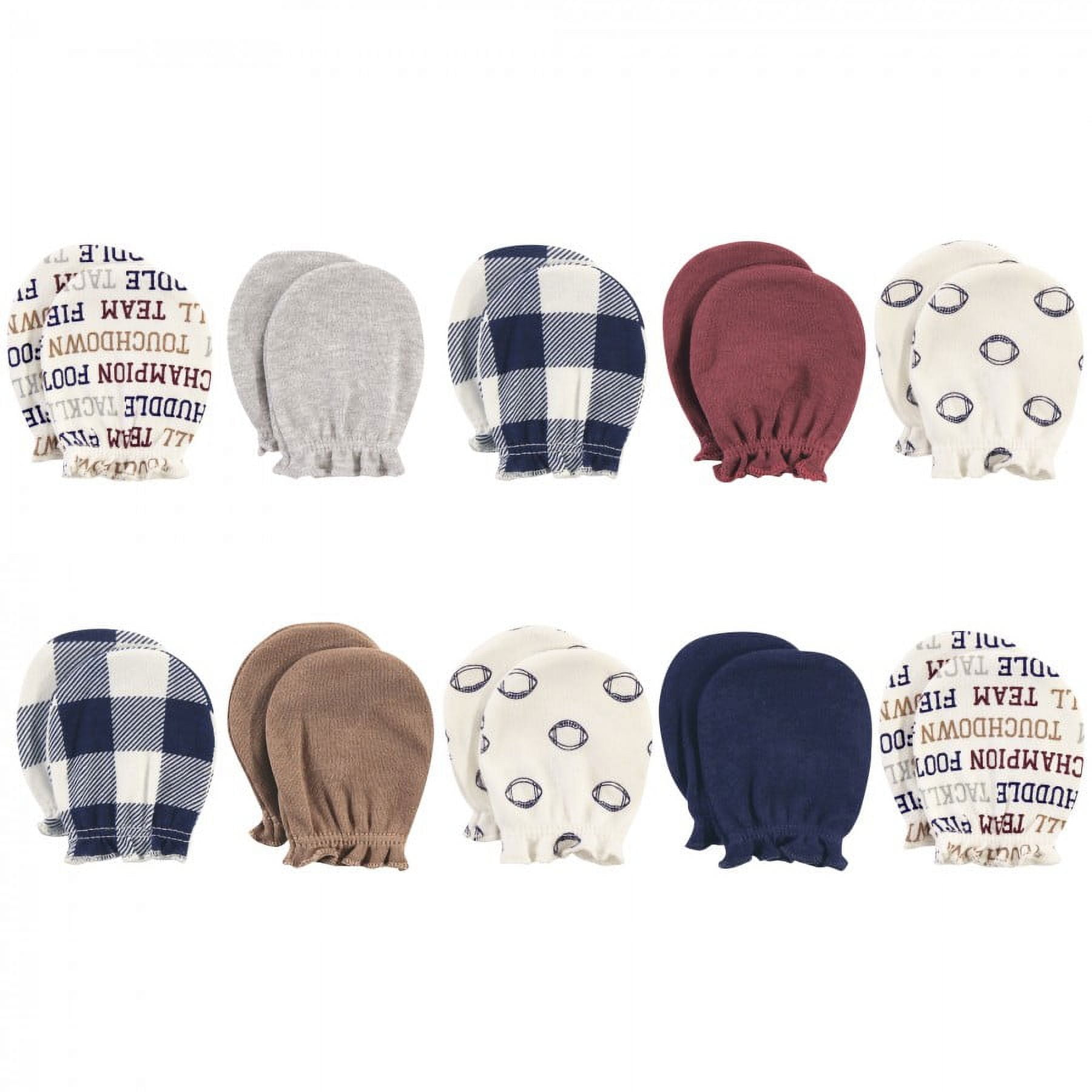 春夏新作モデル Infant Baby Hudson Boy Safari Royal Mittens, Scratch Cotton ベビー