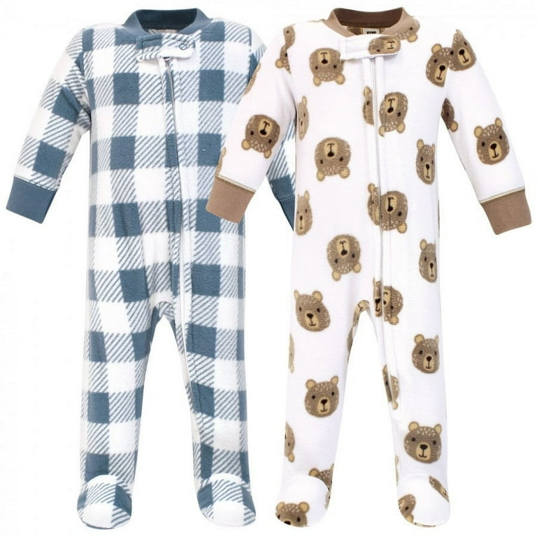 Amazon.com: Hudson Baby Unisex Baby Fleece Sleep and Play