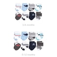 thumbnail image 1 of Hudson Baby Infant Boy Grow with Me Cotton Terry Socks, Sea Creatures 8-Pack, 0-6 and 6-12 Months, 1 of 1