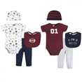 thumbnail image 1 of Hudson Baby Infant Boy Layette Boxed Giftset, Football, 0-6 Months, 1 of 8