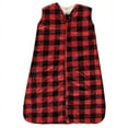 thumbnail image 1 of Hudson Baby Infant Boy Mink with Faux Shearling Inner Sleeping Bag, Sack, Blanket, Buffalo Plaid, 12-18 Months, 1 of 3