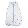 thumbnail image 1 of Hudson Baby Infant Boy Muslin Cotton Sleeveless Wearable Sleeping Bag, Sack, Blanket, Anchor, 12-18 Months, 1 of 4