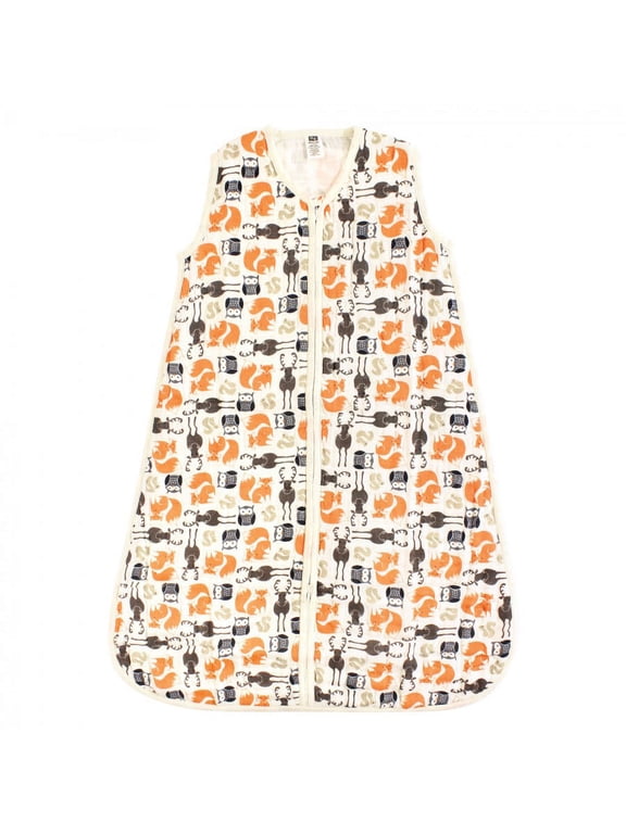 Infant Boy Muslin Cotton Sleeveless Wearable Sleeping Bag, Sack, Blanket, Forest, 12-18 Months