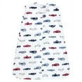 thumbnail image 1 of Hudson Baby Infant Boy Plush Sleeping Bag, Sack, Blanket, Blue Red Cars, 6-12 Months, 1 of 2