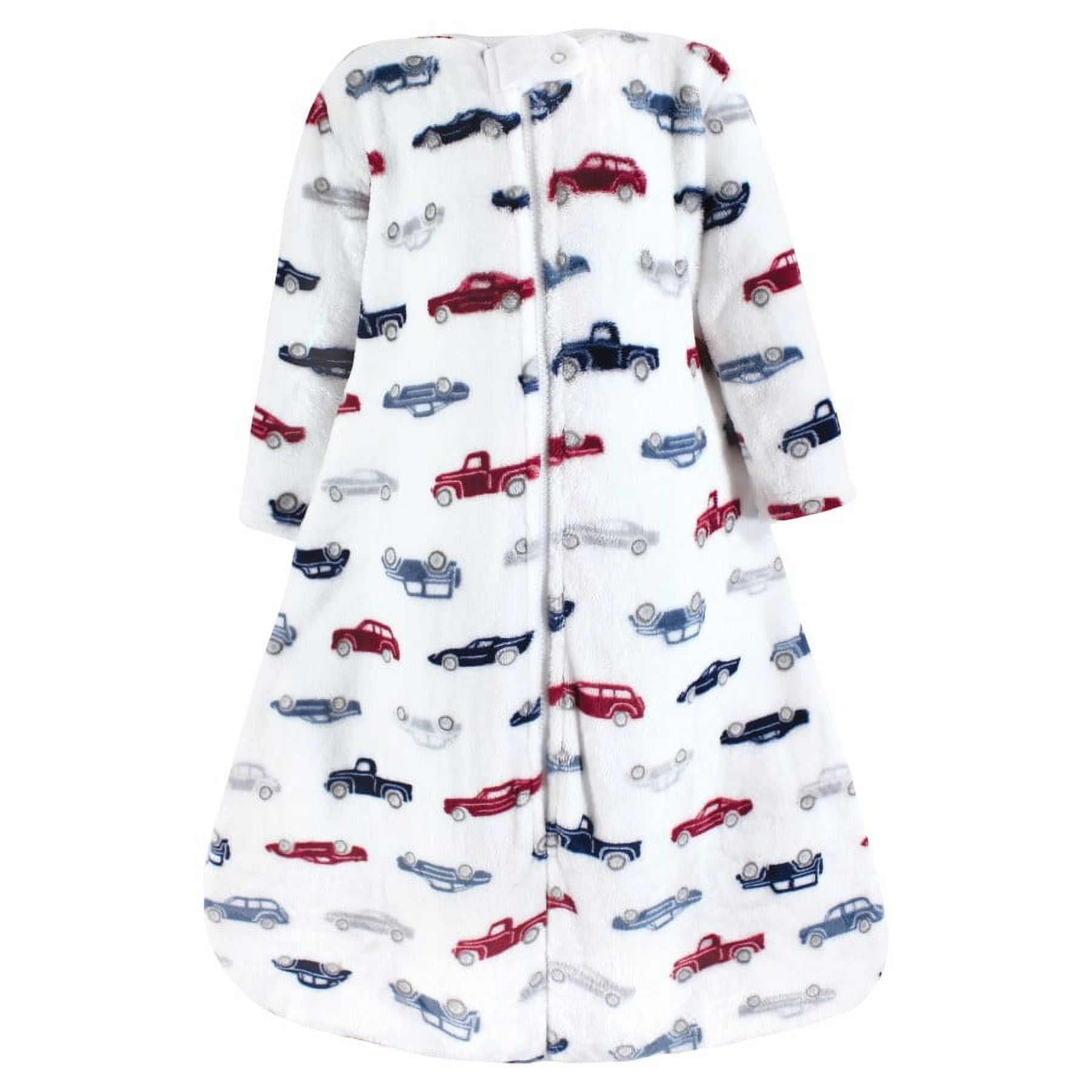 Hudson Baby Infant Boy Plush Sleeping Bag, Sack, Blanket, Cars, 12-18 Months