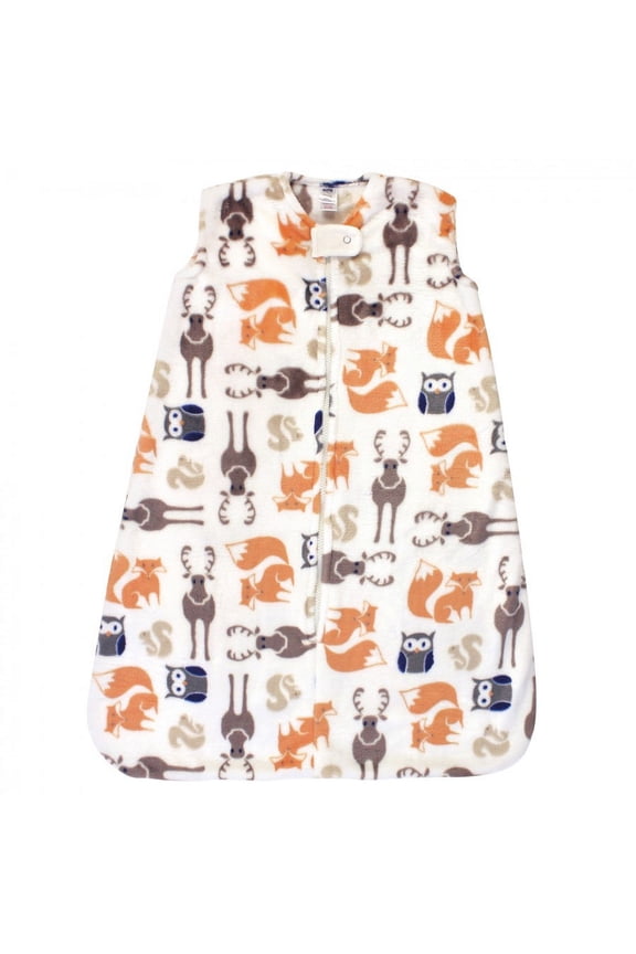 Infant Boy Plush Sleeping Bag, Sack, Blanket, Forest, 18-24 Months