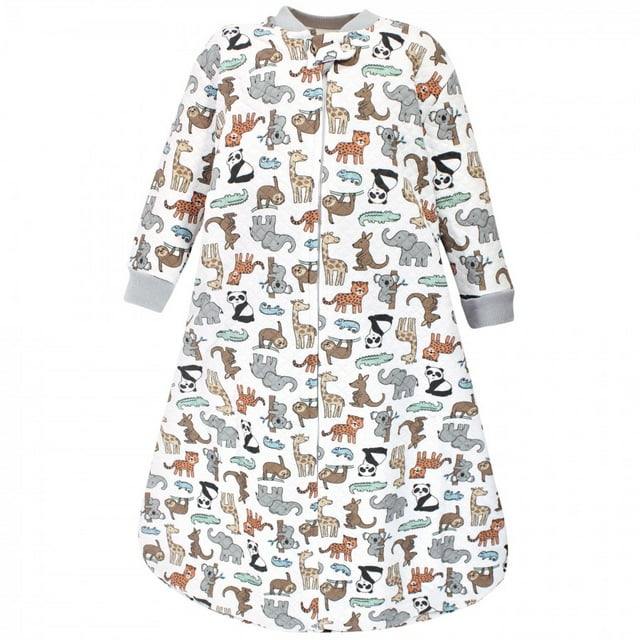 Hudson Baby Infant Boy Premium Quilted Long Sleeve Sleeping Bag and