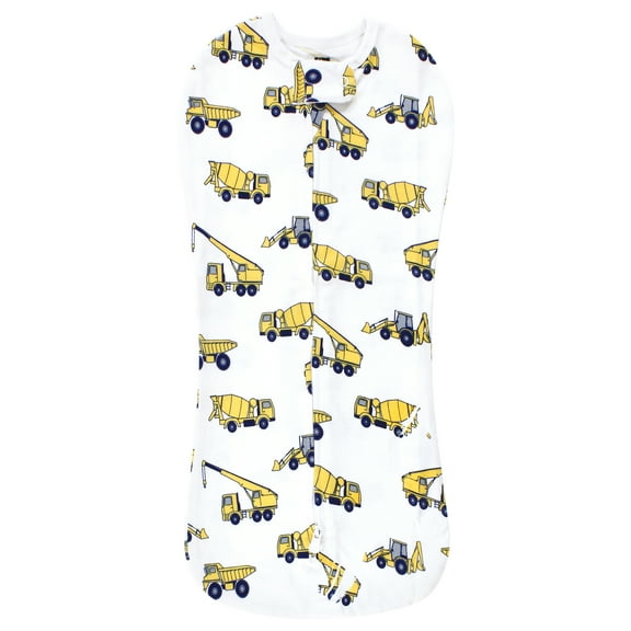 Hudson Baby Infant Boy Sleep Pod, Construction, 0-2 Months