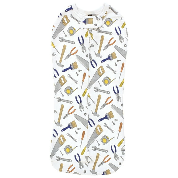 Hudson Baby Infant Boy Sleep Pod, Construction Work, 0-2 Months