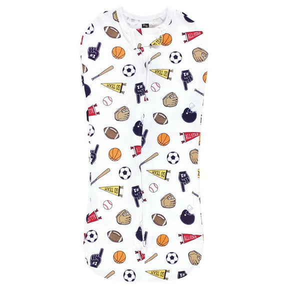 Hudson Baby Infant Boy Sleep Pod, Sports Fan, 0-2 Months