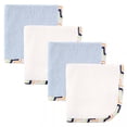 thumbnail image 1 of Hudson Baby Infant Boy Super Soft Cotton Washcloths, Chevron, One Size, 1 of 4