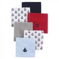 thumbnail image 1 of Hudson Baby Infant Boy Super Soft Cotton Washcloths, Sailboat, One Size, 1 of 2