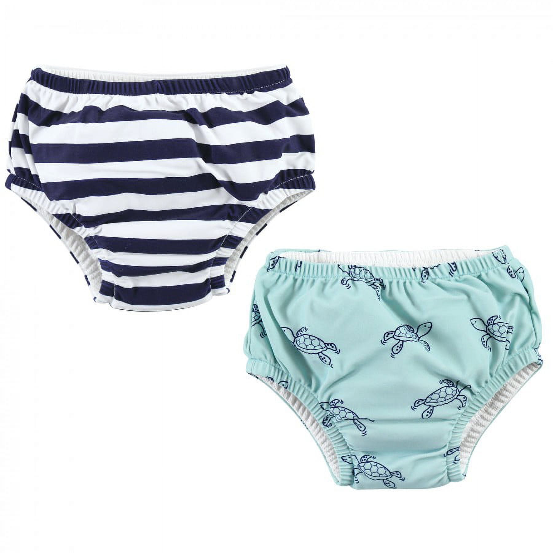 Hudson Baby Infant Boy Swim Diapers, Sea Turtle, 3 Toddler