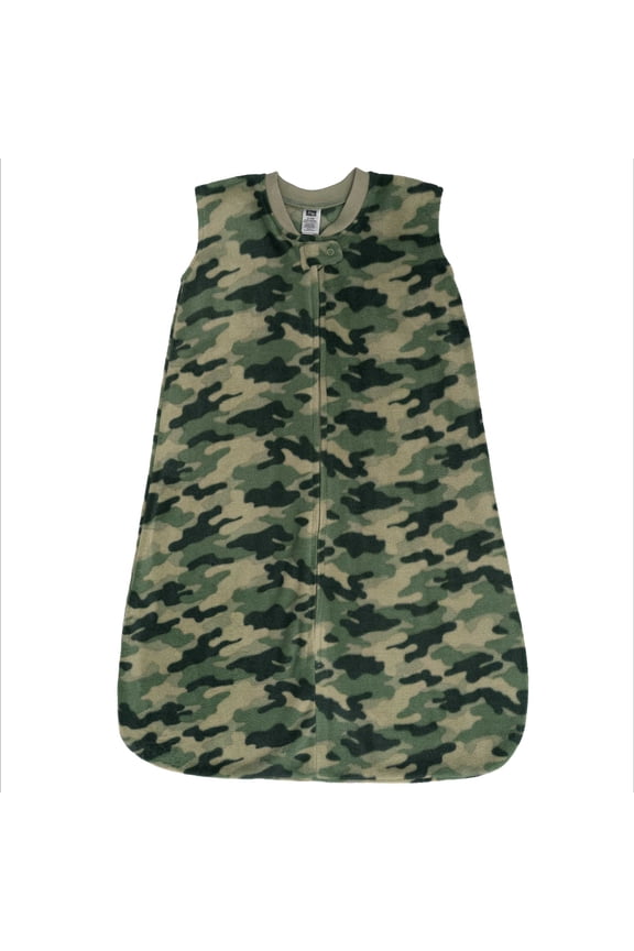 Infant Boys Fleece Sleeping Bag, Sack, Blanket, Camo, 0-6 Months