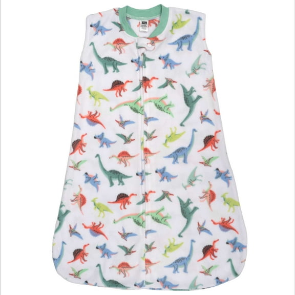 Hudson Baby Infant Boys Fleece Sleeping Bag, Sack, Blanket, Cheerful Dino Friends, 0-6 Months