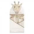thumbnail image 1 of Hudson Baby Infant Cotton Animal Face Hooded Towel, Modern Giraffe, One Size, 1 of 2