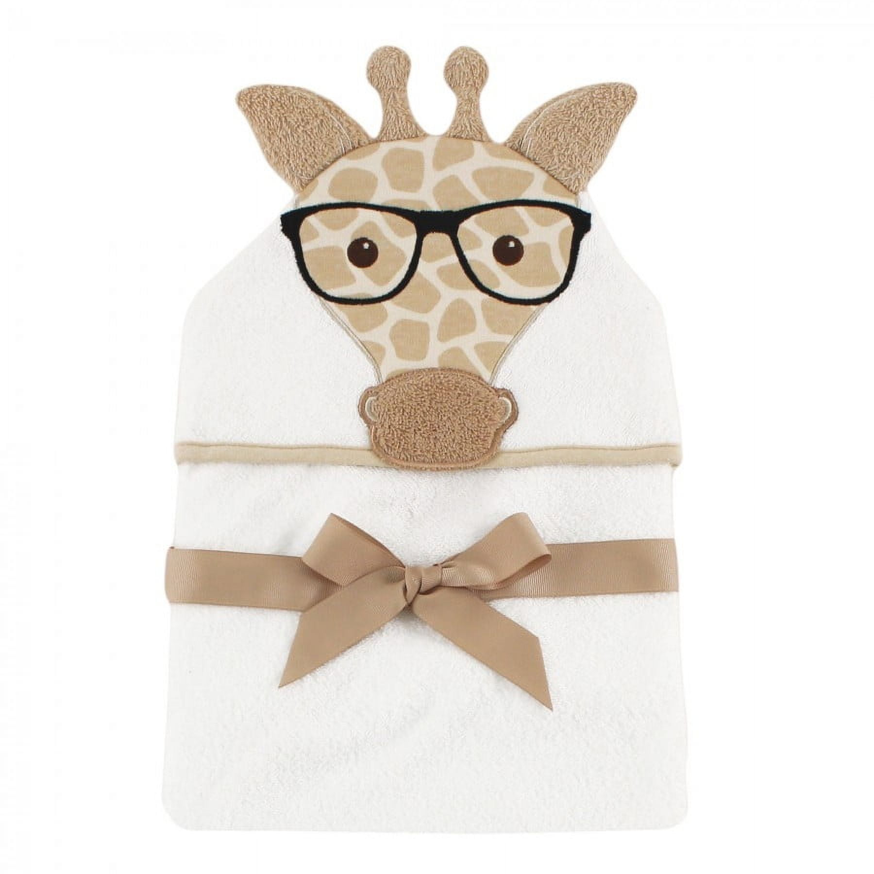 Giraffe hooded online towel