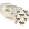 thumbnail image 1 of Hudson Baby Infant Cotton Bandana Bibs 4pk, Sheep, One Size, 1 of 5