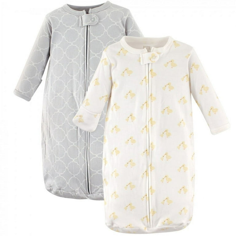 Hudson Baby Infant Cotton Long Sleeve Wearable Sleeping Bag Sack