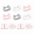 thumbnail image 1 of Hudson Baby Infant Girl 10Pc Headband and Socks Set, Ballet, 0-9 Months, 1 of 2