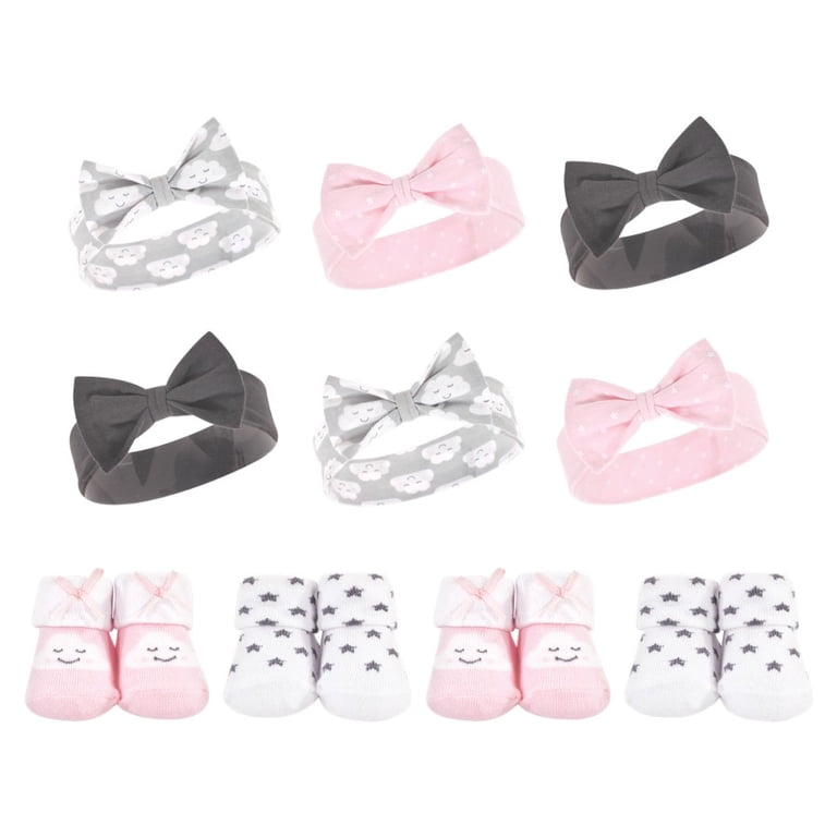 10 pc Headband Set White Skincare Headband Set (16pc) - 2 Terrycloth Wristbands - 1  main image 4