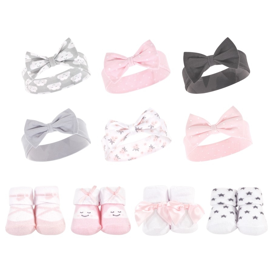 10 pc Headband Set White 10 Piece Set of White Headbands Used for Tie Dyeing Party  main image 3