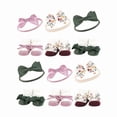 thumbnail image 1 of Hudson Baby Infant Girl 12Pc Headband and Socks Giftset, Fall Botanical, One Size, 1 of 2