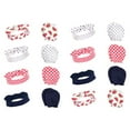 thumbnail image 1 of Hudson Baby Infant Girl 16Pc Headband and Scratch Mitten Set, Watermelon, 0-6 Months, 1 of 2