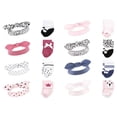 thumbnail image 1 of Hudson Baby Infant Girl 16Pc Headband and Socks Set, Princess Bear Leopard, 0-9 Months, 1 of 3
