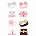 thumbnail image 1 of Hudson Baby Infant Girl 8Pc Headband and Socks Set, Princess Flower, 0-9 Months, 1 of 3
