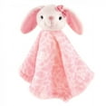 thumbnail image 1 of Hudson Baby Infant Girl Animal Face Security Blanket, Bunny, One Size, 1 of 1