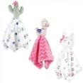 thumbnail image 1 of Hudson Baby Infant Girl Animal Face Security Blanket, Llama, One Size, 1 of 5